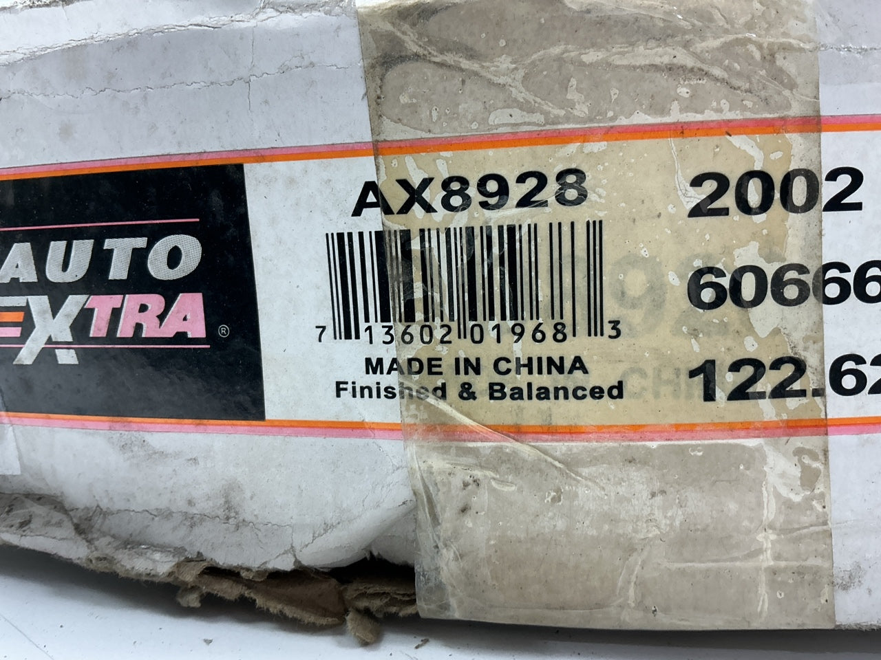 Auto Extra AX8928 Rear Brake Drum