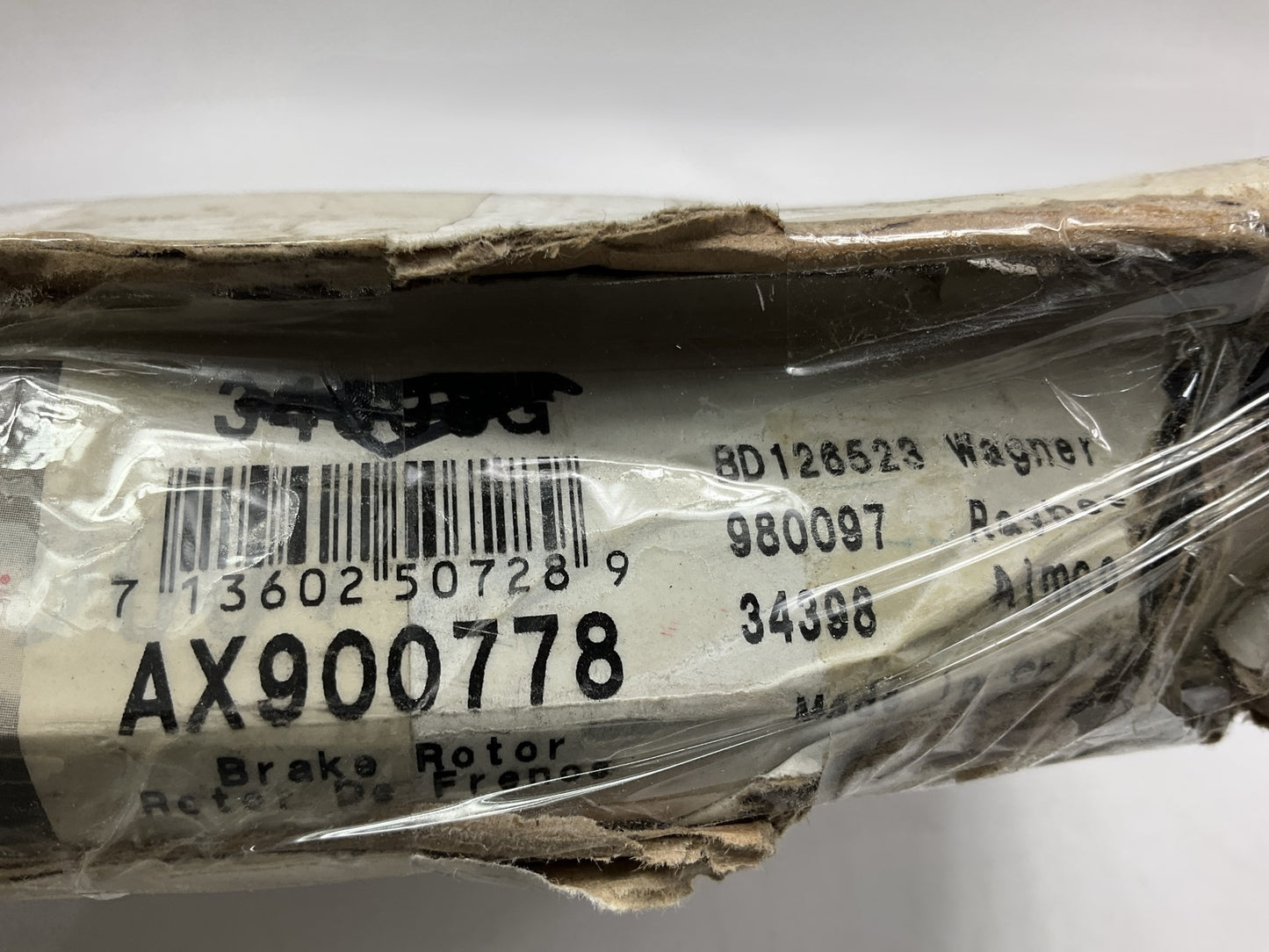 Auto Extra AX900778 Rear Disc Brake Rotor For 2001-2005 BMW 325xi