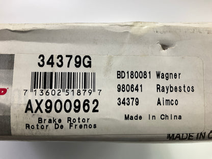 Auto Extra AX900962 Rear Disc Brake Rotor For 2008-2012 Land Rover LR2