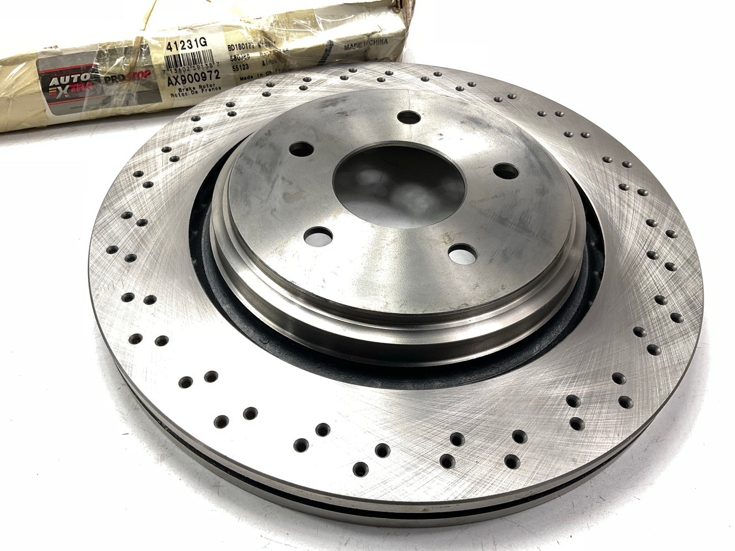 Auto Extra AX900972 Rear Heavy Duty Brake Rotor 2005-13 Corvette, 2006-09 XLR