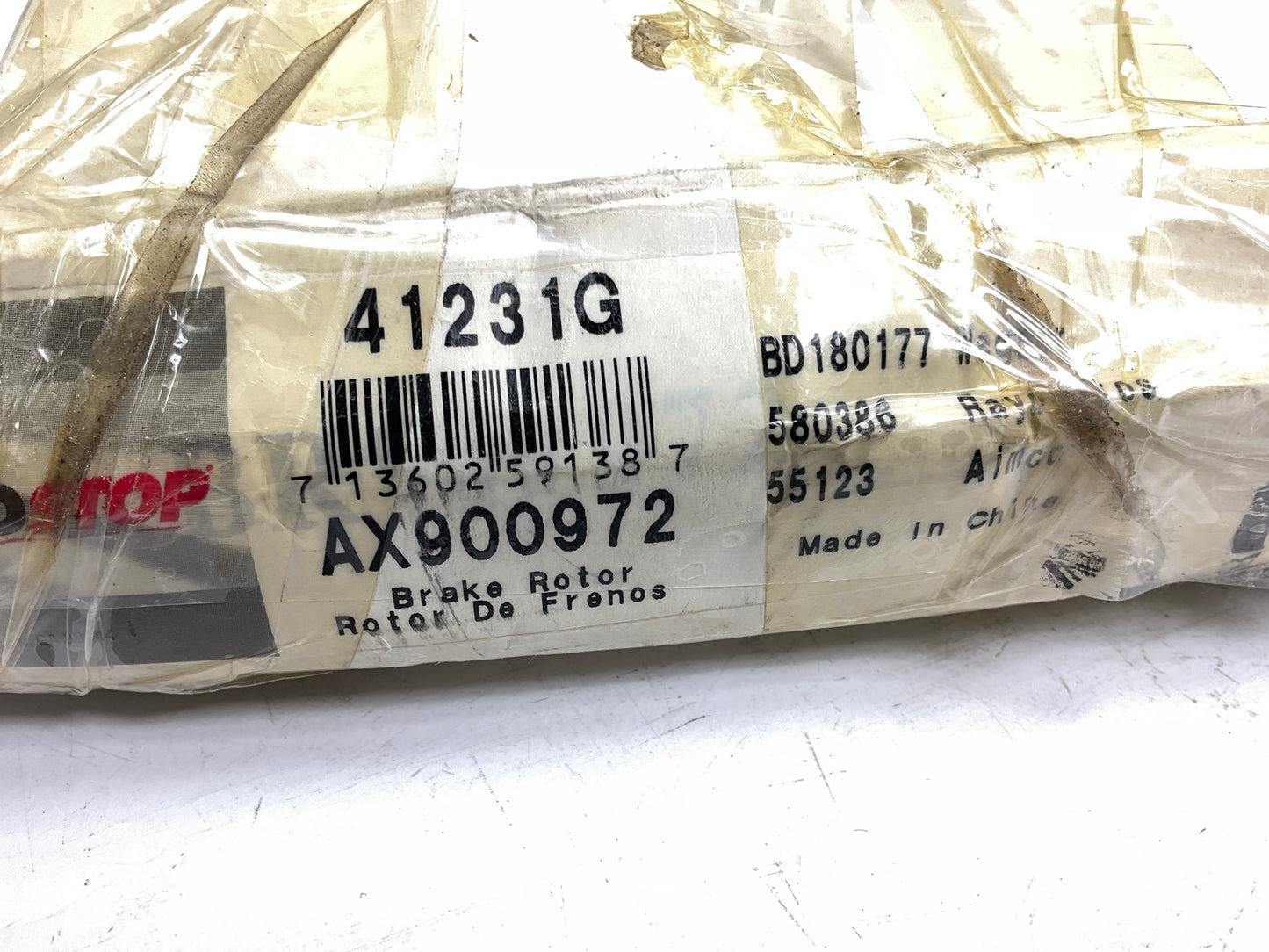 Auto Extra AX900972 Rear Heavy Duty Brake Rotor 2005-13 Corvette, 2006-09 XLR