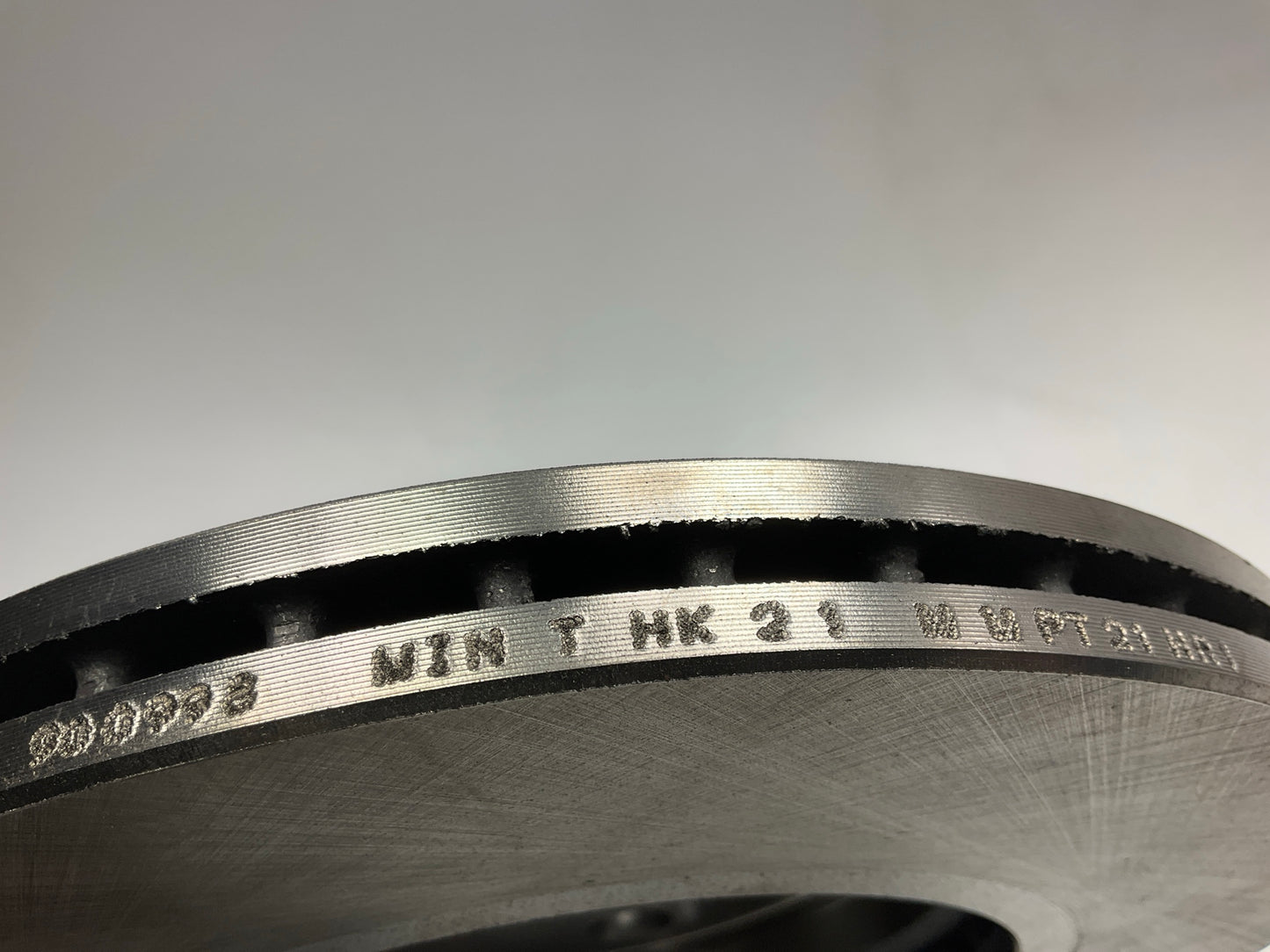Auto Extra AX900998 Front Disc Brake Rotor For 2011-2015 Mazda 2