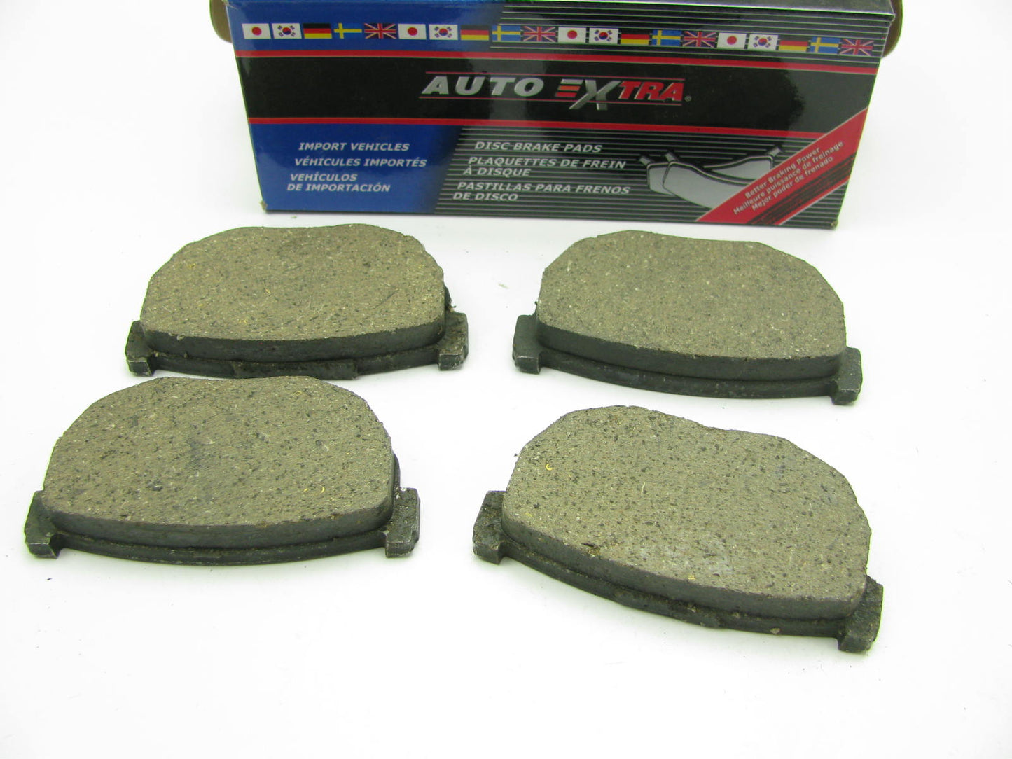 Auto Extra AXMD231 Rear Disc Brake Pads For 1982-83 Datsun 200SX 1982-84 Maxima