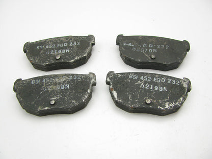 Auto Extra AXMD231 Rear Disc Brake Pads For 1982-83 Datsun 200SX 1982-84 Maxima