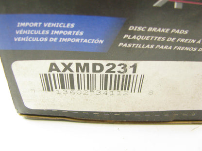 Auto Extra AXMD231 Rear Disc Brake Pads For 1982-83 Datsun 200SX 1982-84 Maxima