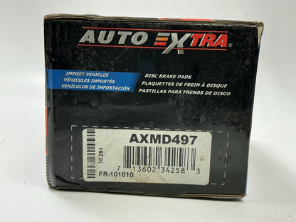 Auto Extra AXMD497 Front Semi-Metallic Disc Brake Pads
