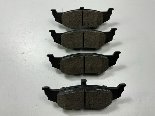 Auto Extra AXMD658 Rear Semi-Metallic  Disc Brake Pads