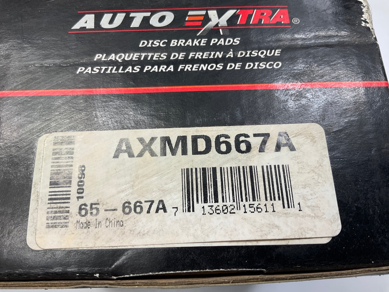 MISSING HARDWARE - Auto Extra AXMD667A Rear Disc Brake Pads