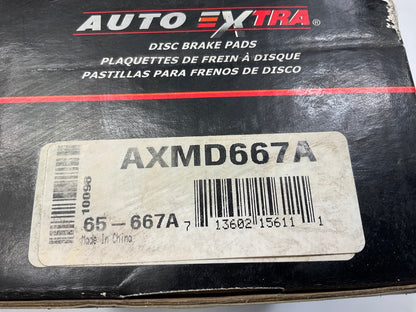 MISSING HARDWARE - Auto Extra AXMD667A Rear Disc Brake Pads