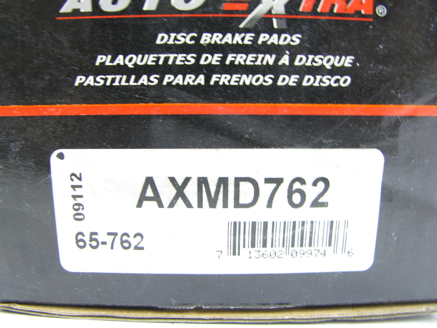 Auto Extra AXMD762 Front Disc Brake Pads For 1999-2000 Ford Contour