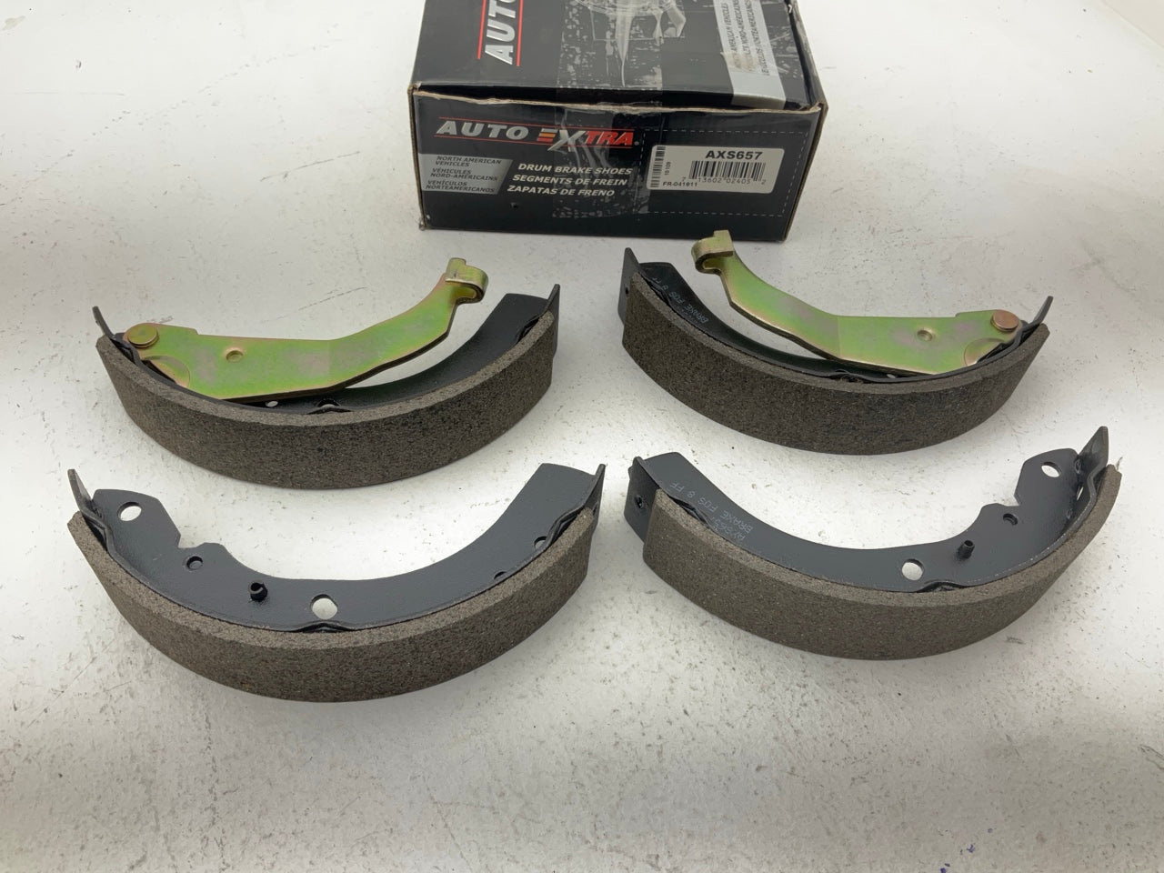 Auto Extra AXS657 Rear Drum Brake Shoes