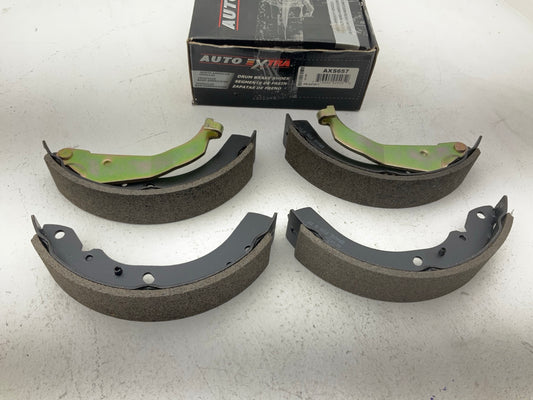 Auto Extra AXS657 Rear Drum Brake Shoes