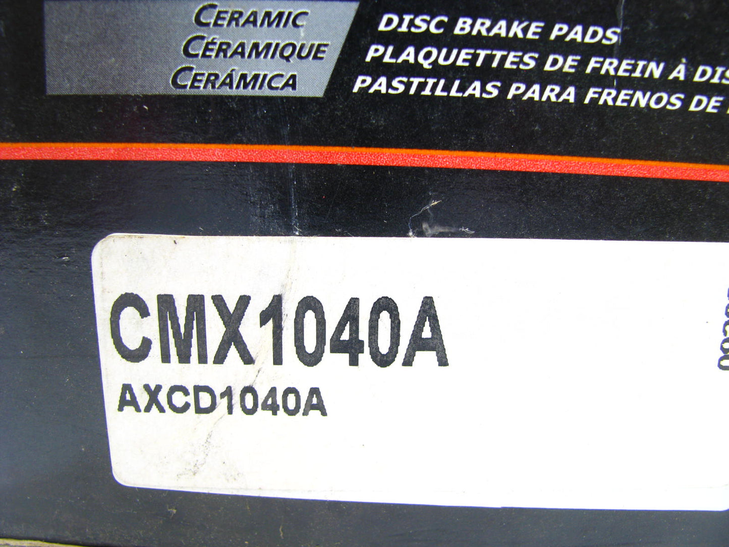 Auto Extra CMX1040A REAR Brake Pads CD1040A