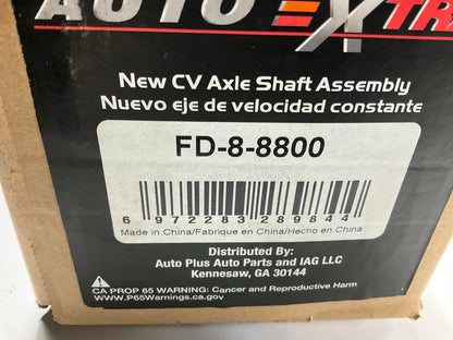 Auto Extra FD-8-8800 Rear Left Cv Axle 11-19 Explorer, 13-19 Police Interceptor