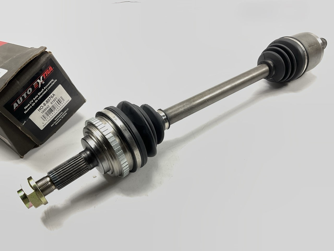 REMAN. Auto Extra HO-8-8076A Front Left CV Axle Assembly
