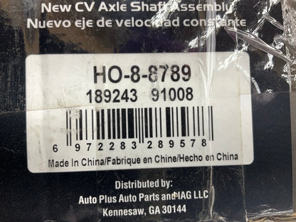 Auto Extra HO-8-8789 Front Left Cv Axle Shaft