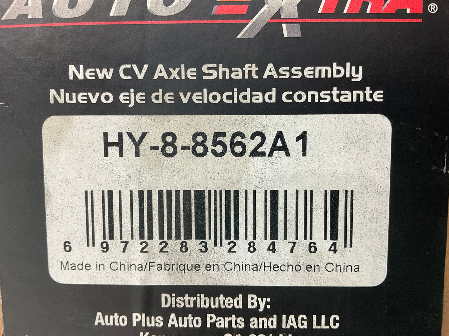 Auto HY-8-8562A1 Front Right Cv Axle Shaft For 03-06 Hyundai Santa Fe 3.5L FWD