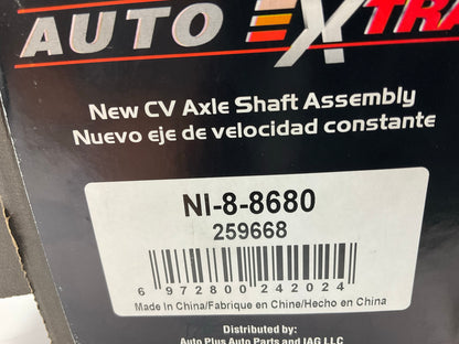 Auto Extra NI-8-8680 Front Right Cv Axle Shaft, Automatic Auto CVT Transmission