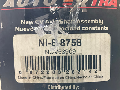 Auto Extra NI-8-8758 Front Left CV Axle For 2009-14 Nissan Cube, 2007-12 Versa