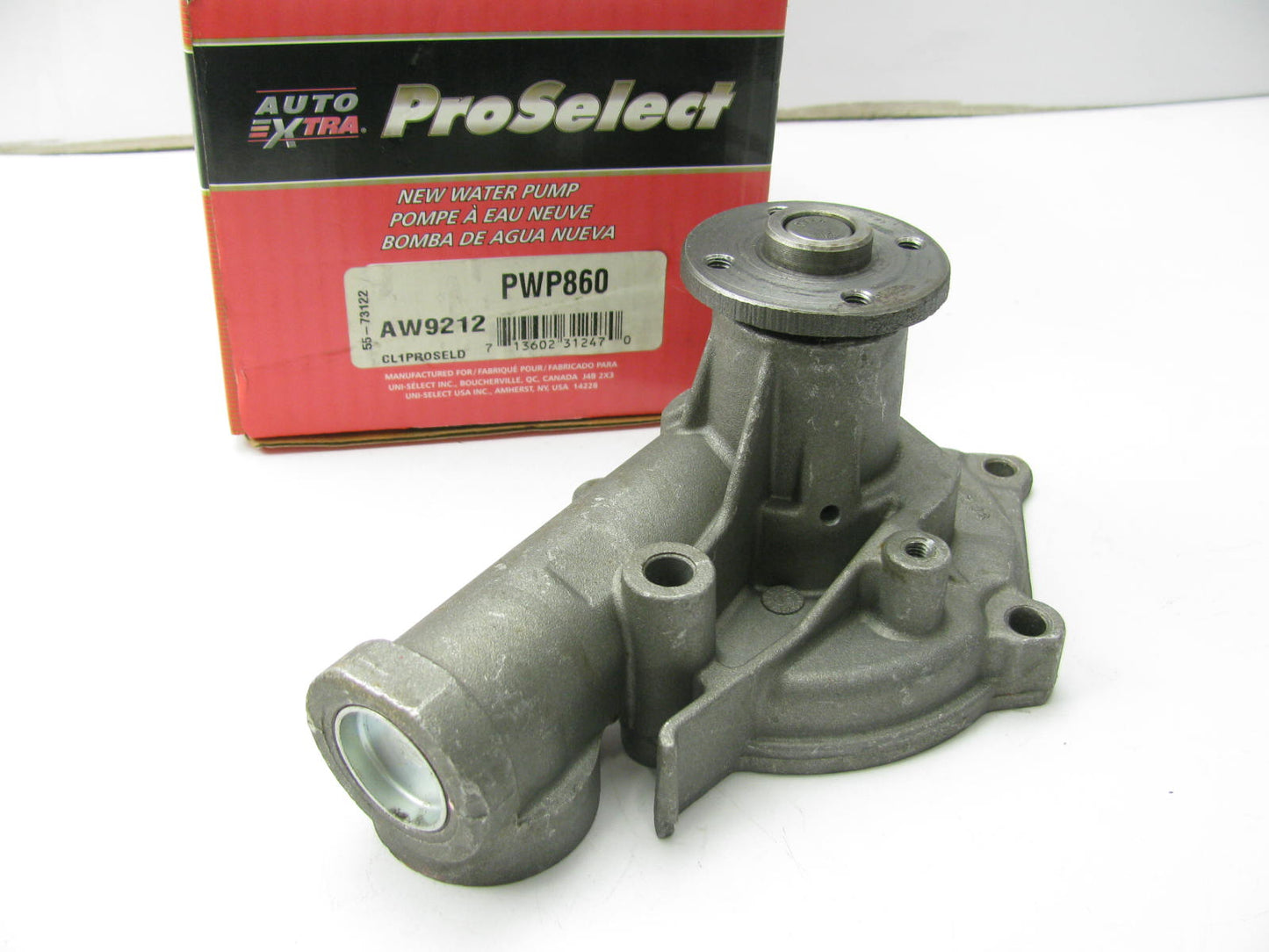 Auto Extra PWP860 Engine Water Pump for 1990-1994 Mitsubishi Eagle 2.0L