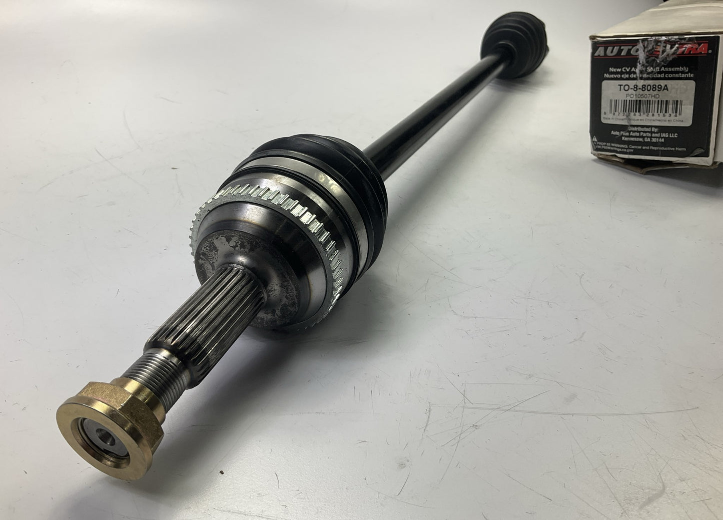 Auto Extra TO-8-80889A Front Right Cv Axle Shaft - MANUAL TRANSMISSION
