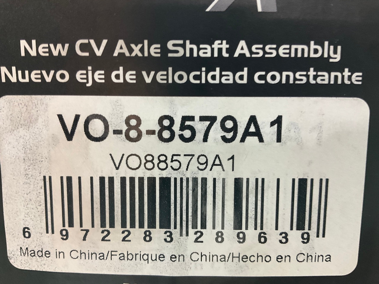 Auto Extra VO-8-8579A1 FRONT LEFT CV Axle Shaft For 2001-2004 Volvo S40 V40