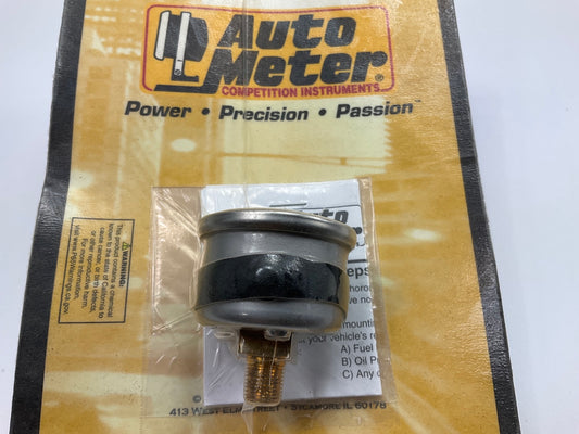Auto Meter 2178 1-1/2'' Auto Gage Mechanical Fuel Pressure Gauge PSI 0-15 WHITE