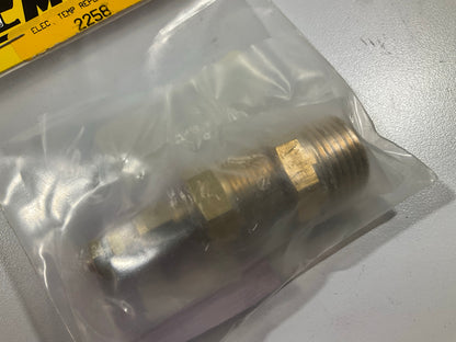 Auto Meter 2258 1/8 NPT Sender Temperature Short Sweep Gauge 3/8'' 1/2'' Adapter