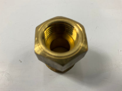 Auto Meter 2264 Pipe Fitting Adapter 1/2'' NPT Male To 5/8''-18 UNF Female
