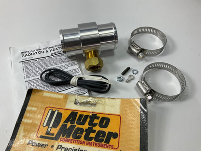 AutoMeter 2283 1-1/2'' Radiator Hose Coolant Temp Sensor Adapter W/ 3/8'' NPT Port