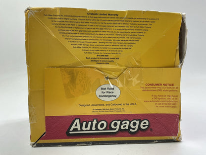 Auto Meter 233911 5'' Pedestal Mount Tachometer Gauge 0-10,000 RPM - OPEN BOX