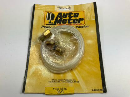 Autometer 3223 Universal Fuel Or Oil Pressure Gauge Nylon Tube Line Kit, 10 FT