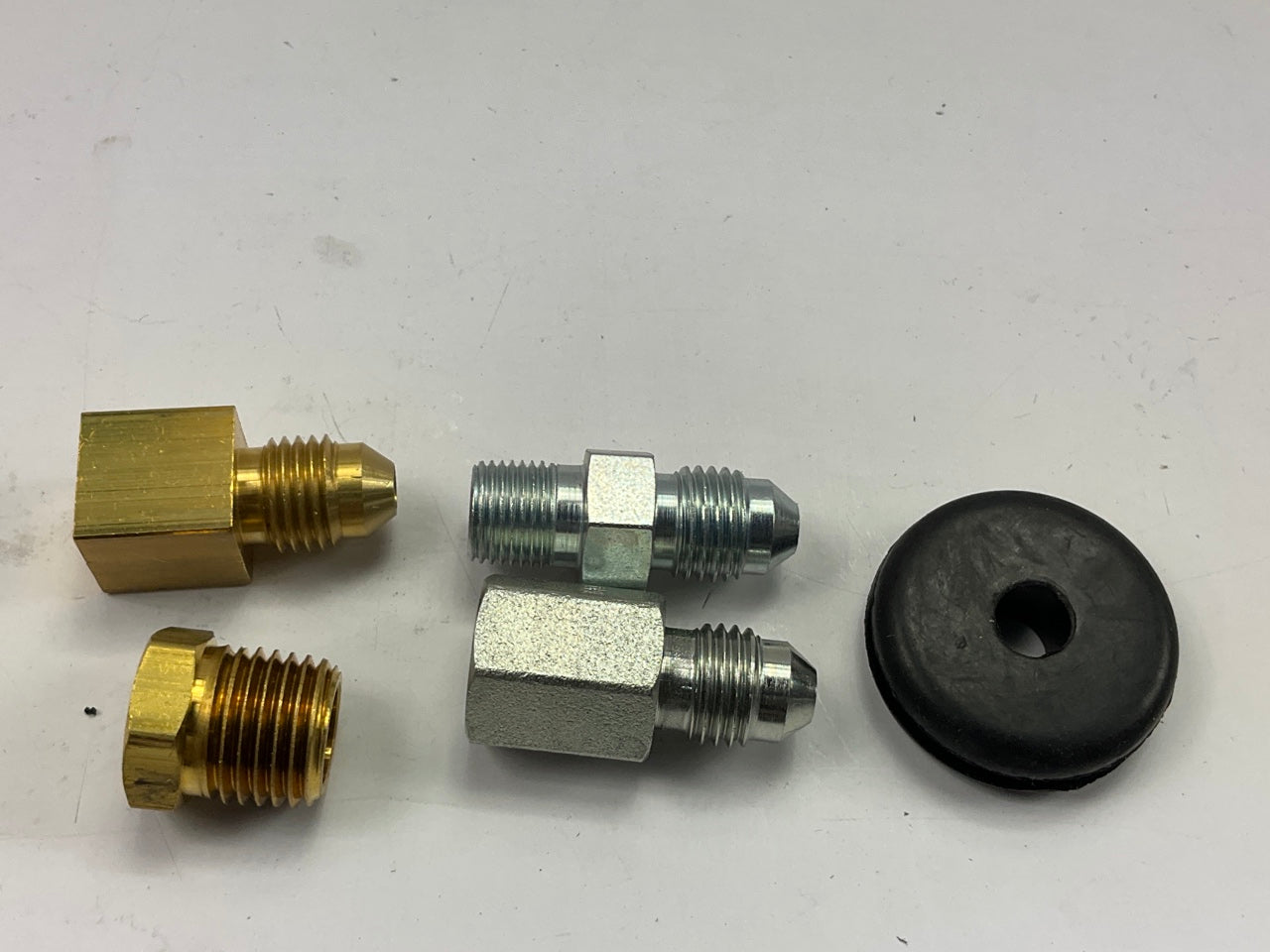 Auto Meter 3228 Hydraulic Hose Pressure Gauge Line Kit -4AN, 6' Steel Braided