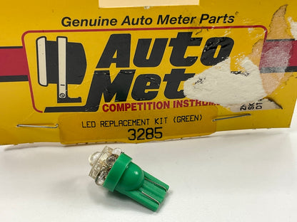 Auto Meter 3285 Green LED Light Bulb, Wedge, Replaces 161, 168, 193 Or 194 Bulb