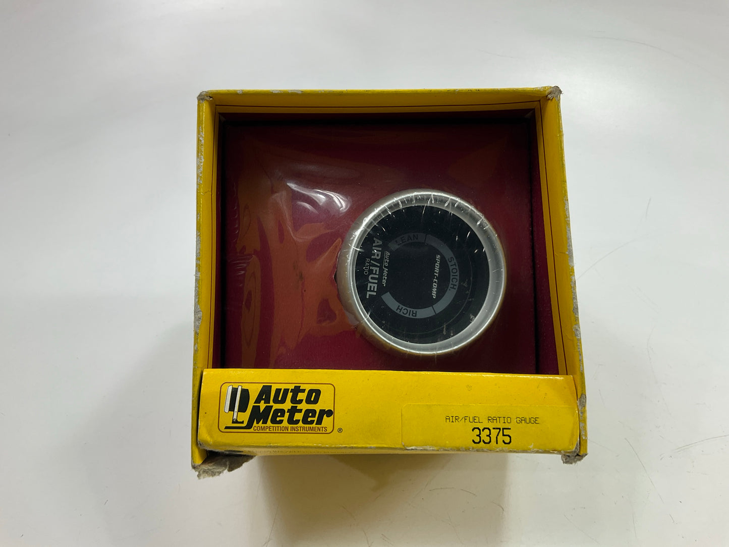 AutoMeter 3375 Sport-Comp Electric Air Fuel Ratio 2-1/16'' Gauge Turbo