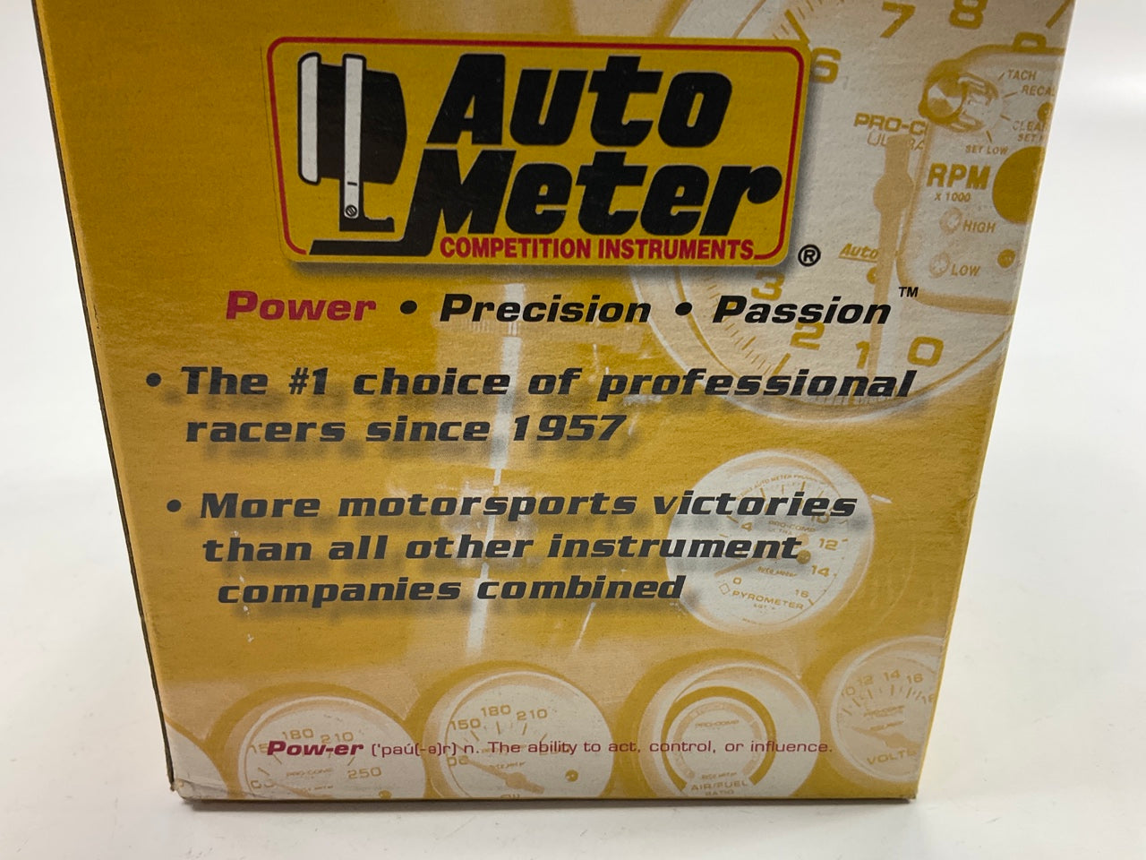 Auto Meter 3421 Sport-Comp 2-5/8'' Mechanical Oil Pressure Gauge, 0-100 PSI