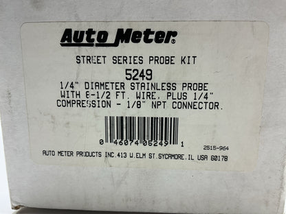 AutoMeter 5249 EGT Pyrometer Gauge Sending Unit / Sensor / Probe Kit & Wiring