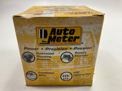 Auto Meter 5703 Phantom 2-1/16'' Mechanical Boost Vacuum Gauge 30 Inhg / 30 Psi