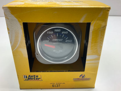 Auto Meter 6137 Cobalt Electric Water Temperature 2-1/16'' Gauge 100-250F