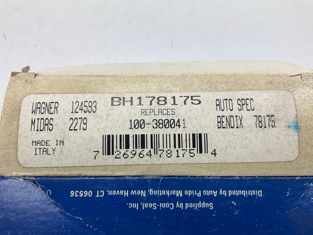 Auto Pride BH178175 Front Left Brake Hose