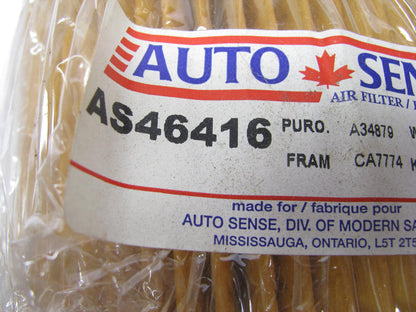 Auto Sense AS46416 Air Filter Replaces 46416 A35290 6416 AF7882 AF417 AF25254