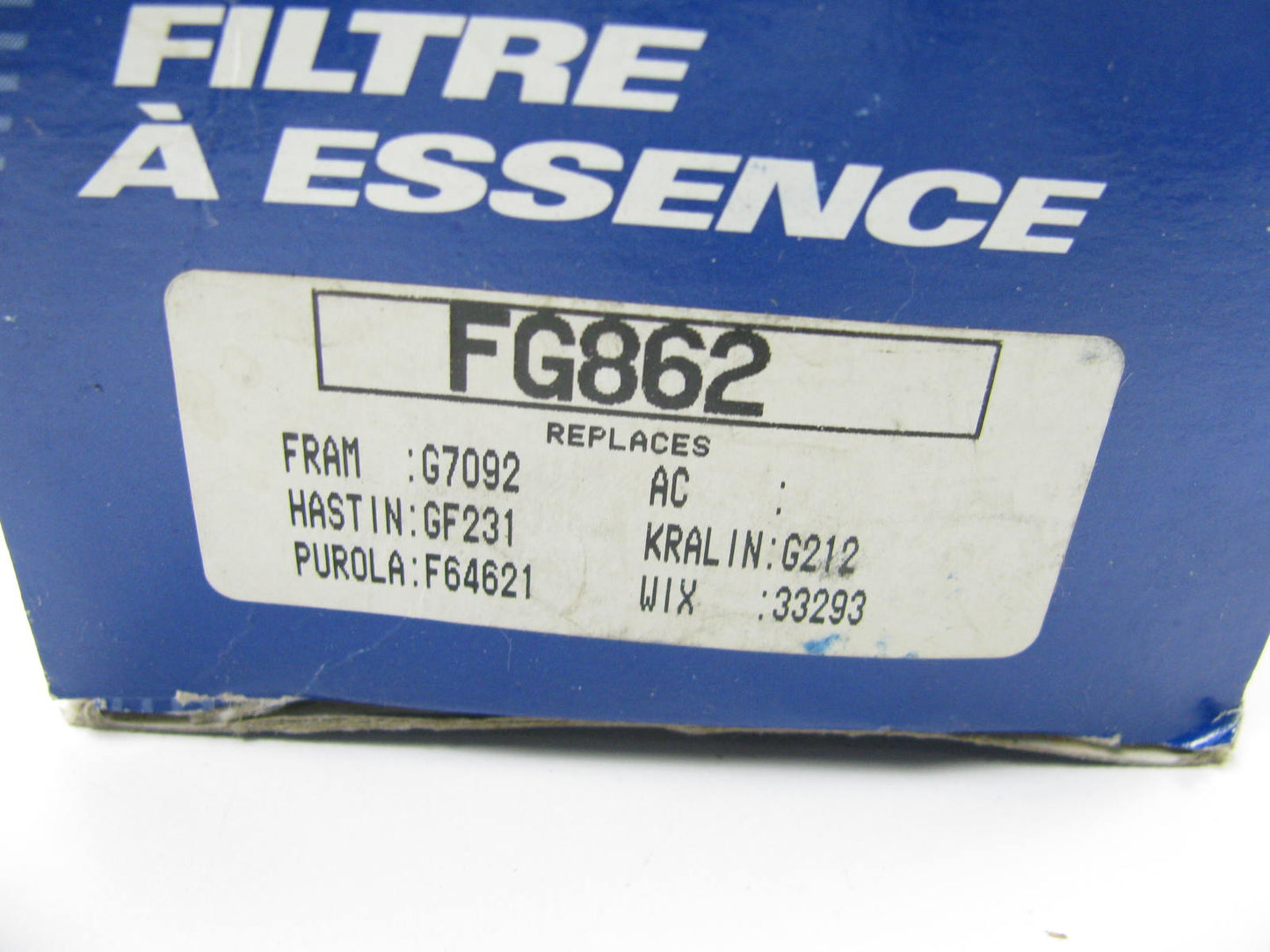 (x2) Auto Sense FG862  Fuel Filters