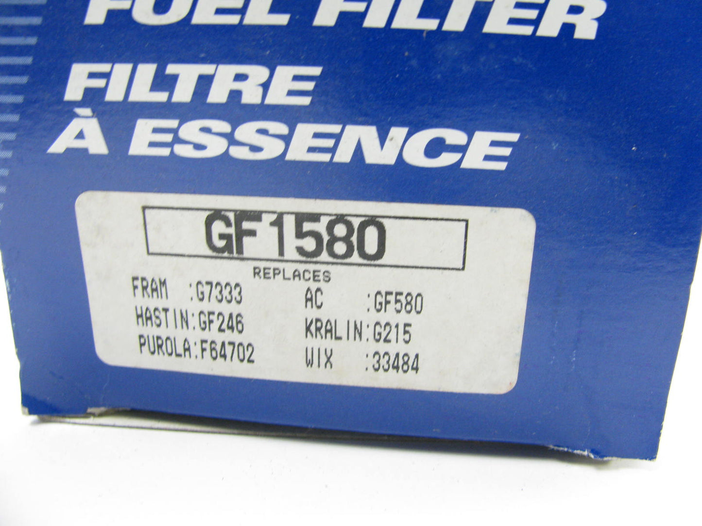(2) Auto Sense GF1580 Fuel Filter
