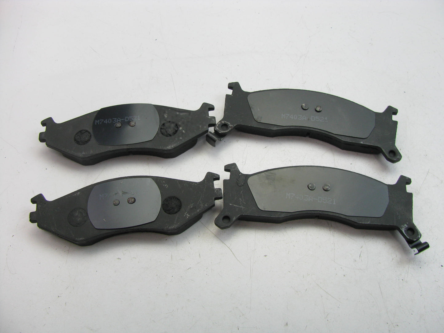Auto Specialty 1402-69960 Front Disc Brake Pad Set - Semi-Metallic