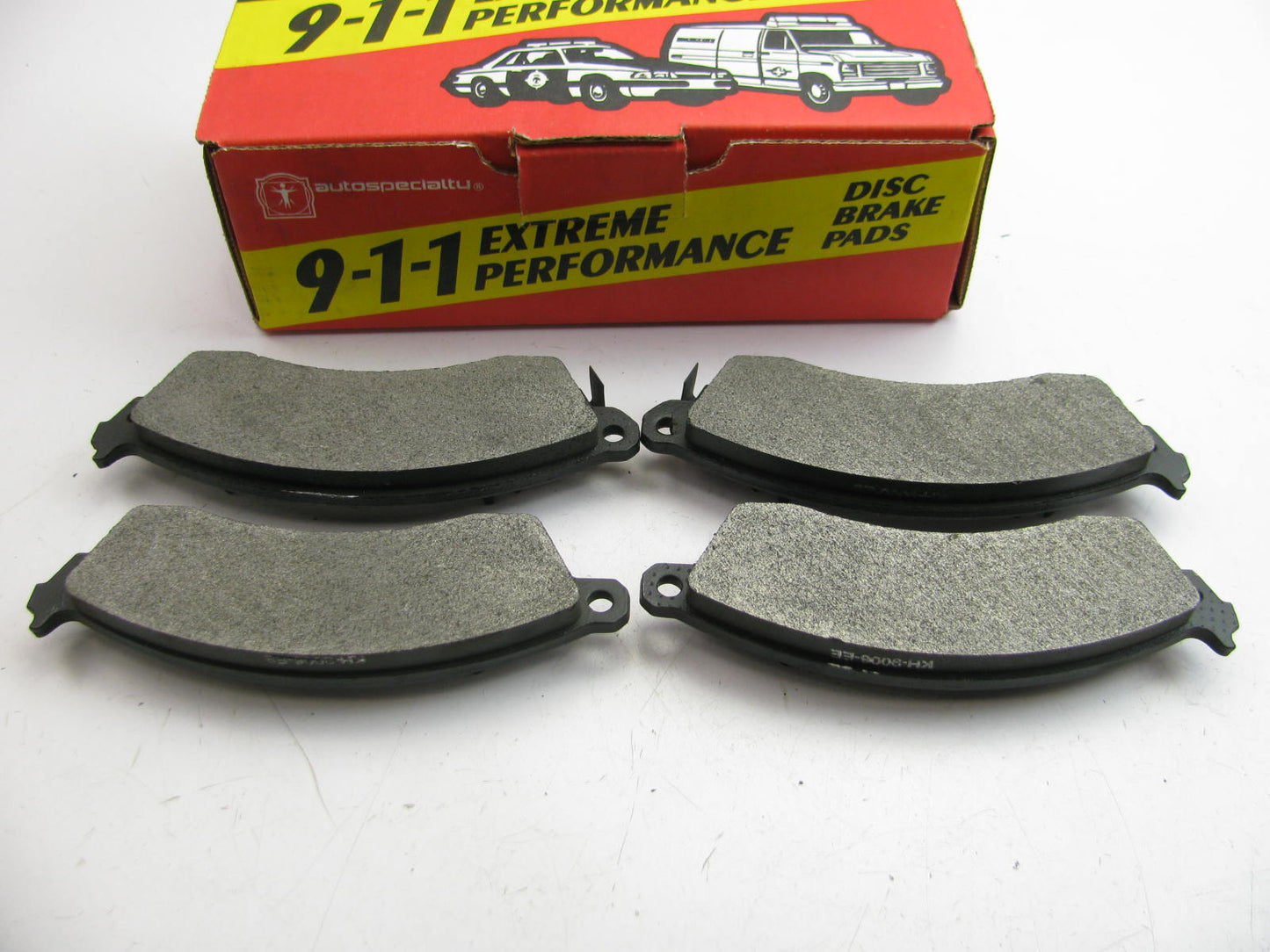 Auto Specialty 26-412-02 FRONT Extreme Performance Brake Pads