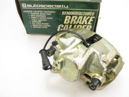 REMAN Auto Specialty 4002048 Front Left Brake Caliper & Pads 1984-1987 Audi 5000
