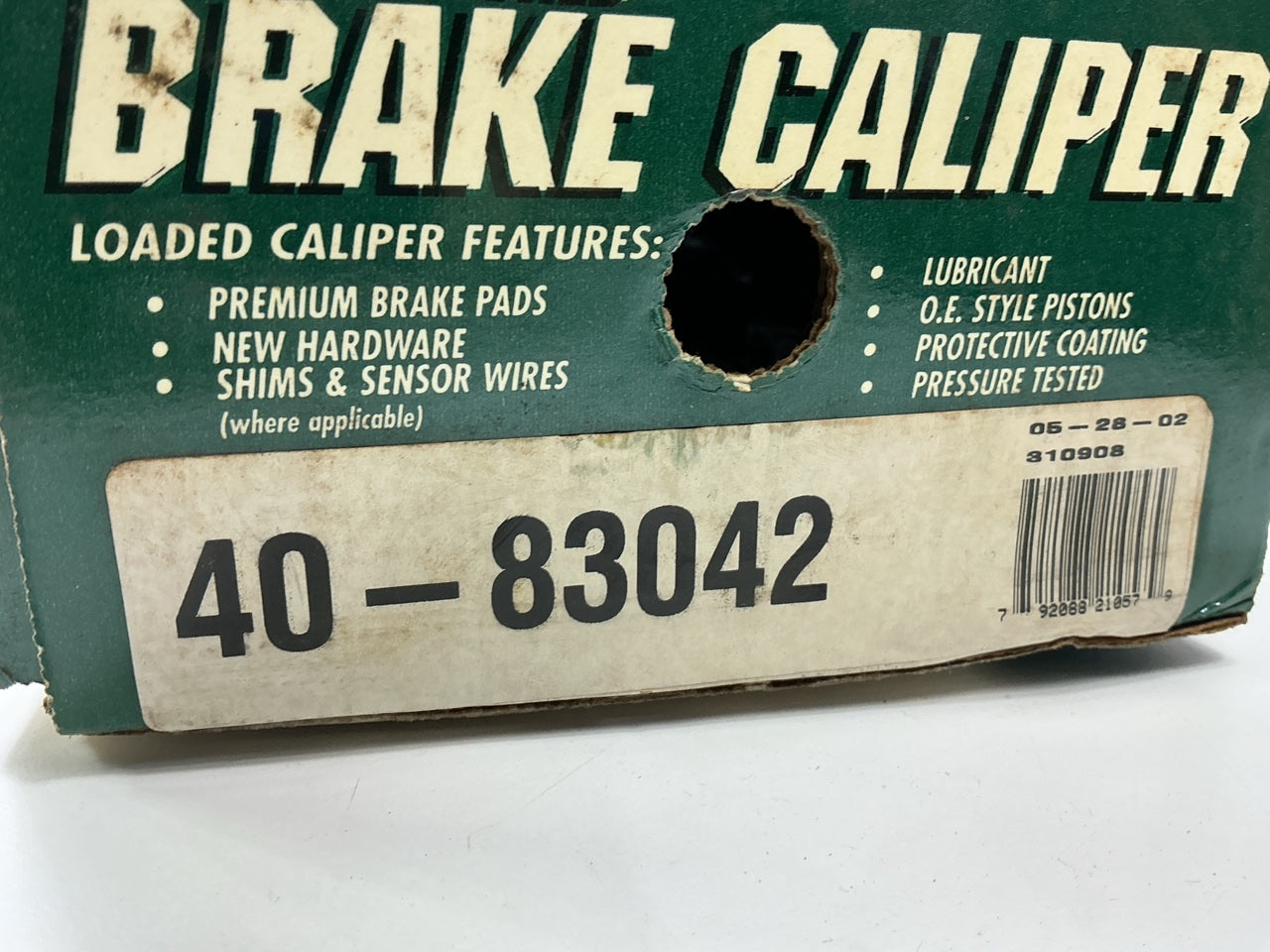 REMAN. Auto Specialty 40-83042 Front Left Disc Brake Caliper