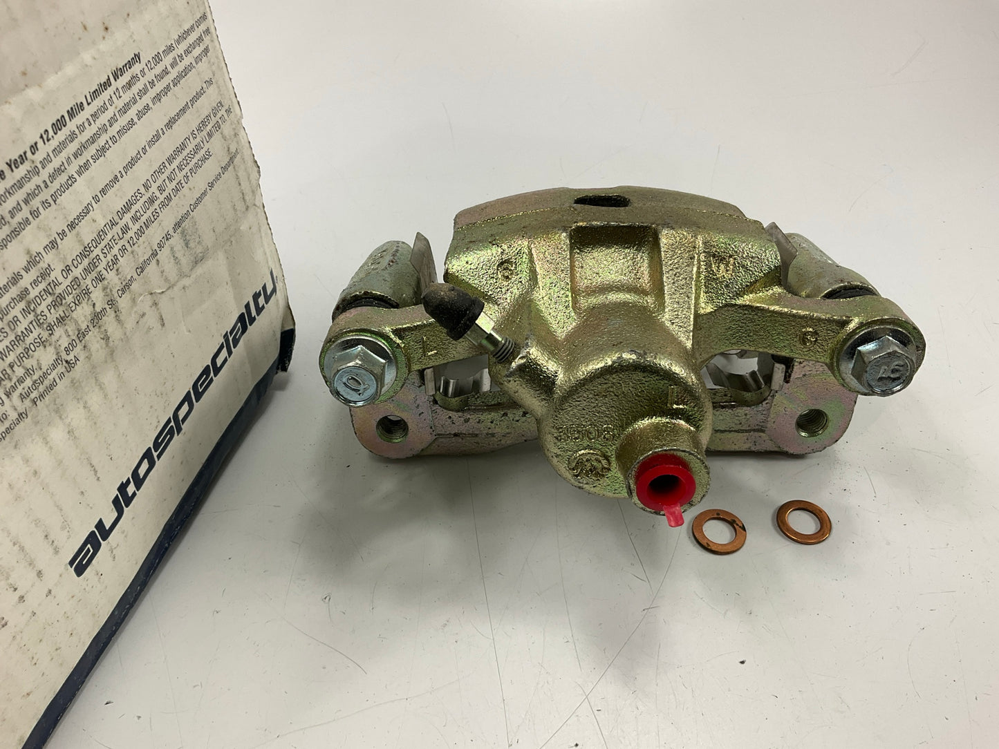 REMAN. Auto Specialty 41-52534 Rear Left Brake Caliper