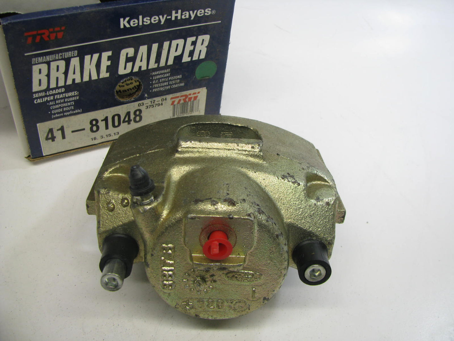 REMAN. Auto Specialty 41-81048 FRONT LEFT Brake Caliper
