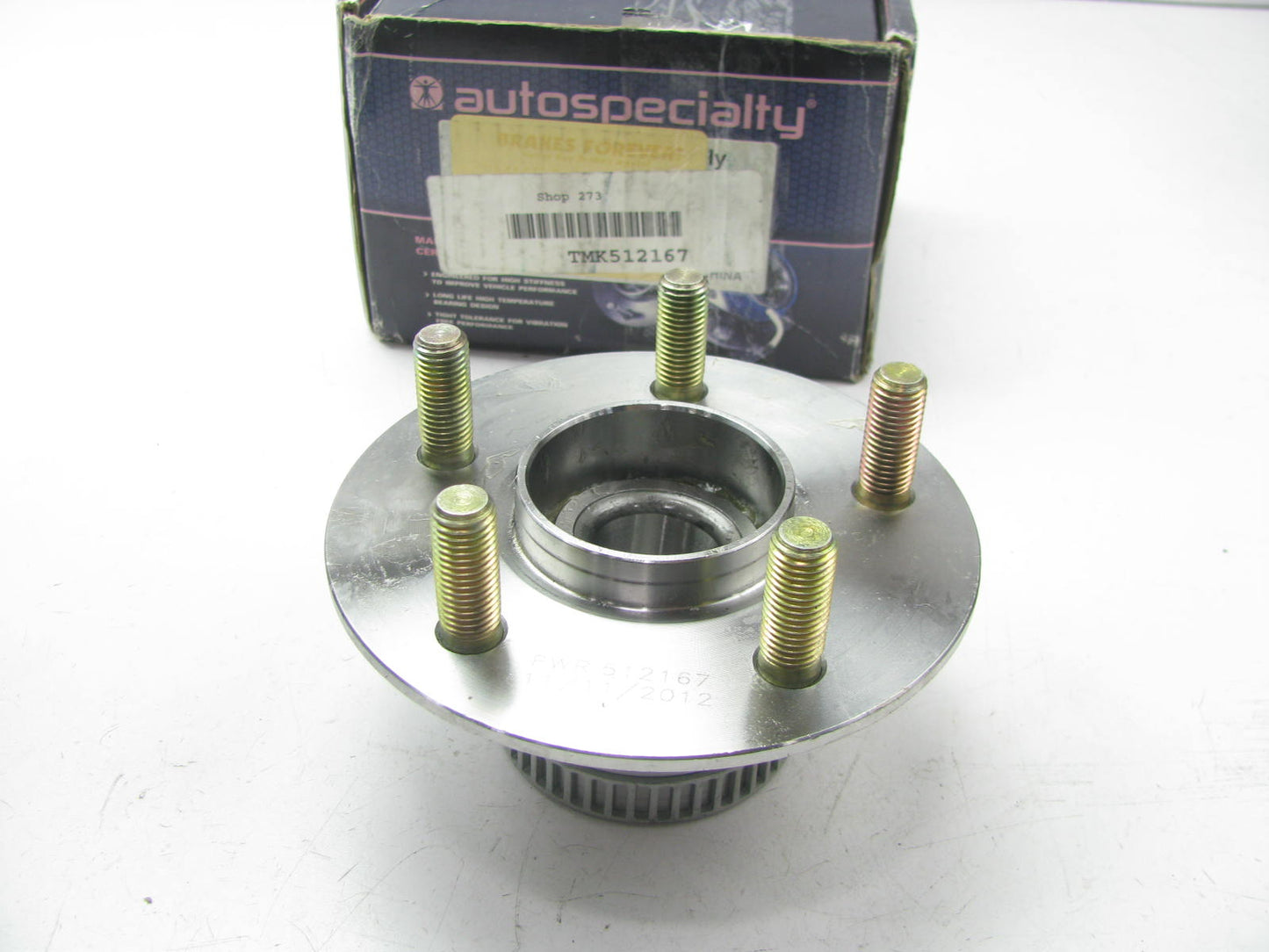 Auto Specialty 512167 Wheel Bearing And Hub Assembly - Rear